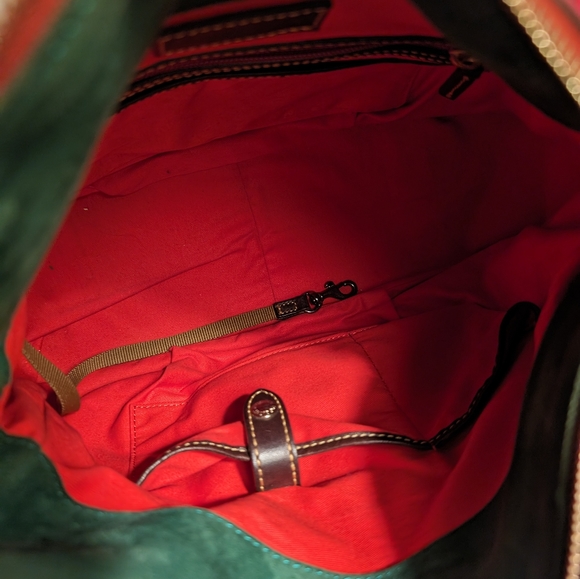 Dooney & Bourke Red Satchel Purse - Picture 7 of 10